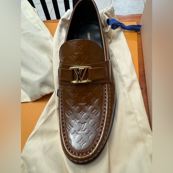 Louis Vuitton Major Loafer Cognac LV Size: 7 US: 8.5-9 - Picture 2 of 7